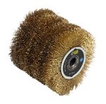 Fartools Drátěný kartáč 0,3 mm Průměr 120 MM, otvor 20 MM, tloušťka 100 MM,  110885