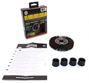 Fartools Pásový kartáč šířka 20 mm, Průměr 120 MM, Otvor 20 MM, Tloušťka 20 MM, Spotřební materiál typ GR80 ,  110897 - Image 3